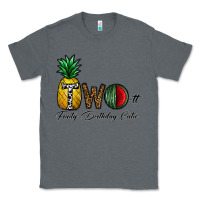 Charcoal Heather two fruity birthday cutie Classic Tee - CowhideDigitalArt