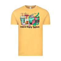Vintage Mustard certified nursing assistant coffee cups Vintage Tee - Zillion Design Studio
