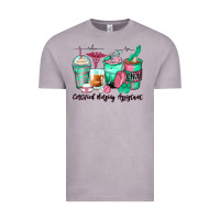 Vintage Zinc certified nursing assistant coffee cups Vintage Tee - Zillion Design Studio