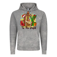 Cloud Rock joy to the world Vintage Hoodie - Zillion Design Studio