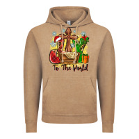 Vintage Coffee joy to the world Vintage Hoodie - Zillion Design Studio
