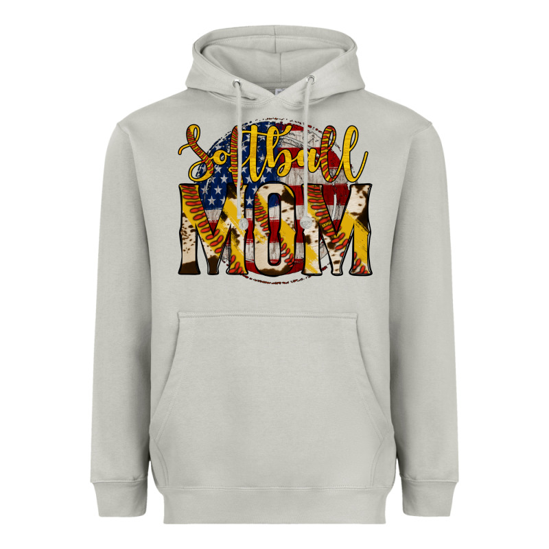 Softball Mom Heavyweight Hoodie by Jasminsmagicworld | Teevron