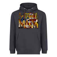 Smoke softball mom Heavyweight Hoodie - Jasminsmagicworld