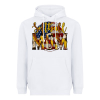 White softball mom Heavyweight Hoodie - Jasminsmagicworld