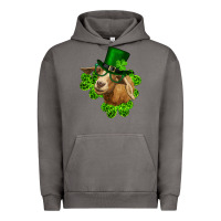 Pigment Tornado st. patrick's day goat clovers and leprechaun hat Urban Hoodie - RanaPortraitStore
