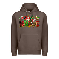 Coffee christmas  nurse Premium Hoodie - MaliasSmallBusiness