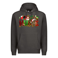 Smoke christmas  nurse Premium Hoodie - MaliasSmallBusiness