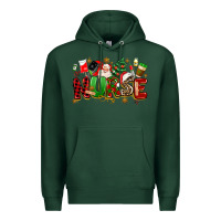 Sports Green christmas  nurse Premium Hoodie - MaliasSmallBusiness