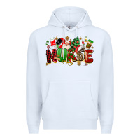 White christmas  nurse Premium Hoodie - MaliasSmallBusiness
