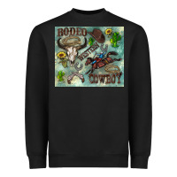 Black country western Heavyweight Sweatshirt - Zillion Design Studio
