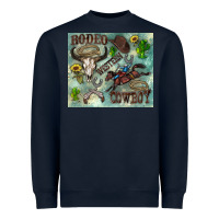 Navy country western Heavyweight Sweatshirt - Zillion Design Studio