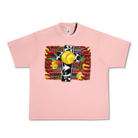 Salmon softball cross serape leopard background Urban Heavy Tee - RanaPortraitStore