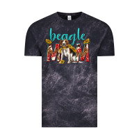 Cloud Black western beagle mom Vintage Tee - texasbilliewilder