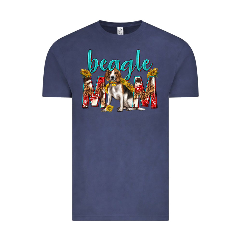 Western Beagle Mom Vintage Tee by texasbilliewilder | Teevron