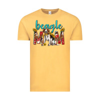 Vintage Mustard western beagle mom Vintage Tee - texasbilliewilder