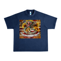 Navy rattle snake don't tread on me tumbler Urban Heavy Tee - BarkalooDesign