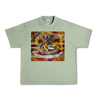 Oil Green rattle snake don't tread on me tumbler Urban Heavy Tee - BarkalooDesign