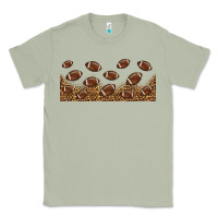Matcha leopard american football libbey glass Classic Tee - HRA Design Shop