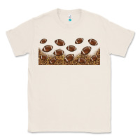 Natural leopard american football libbey glass Classic Tee - HRA Design Shop