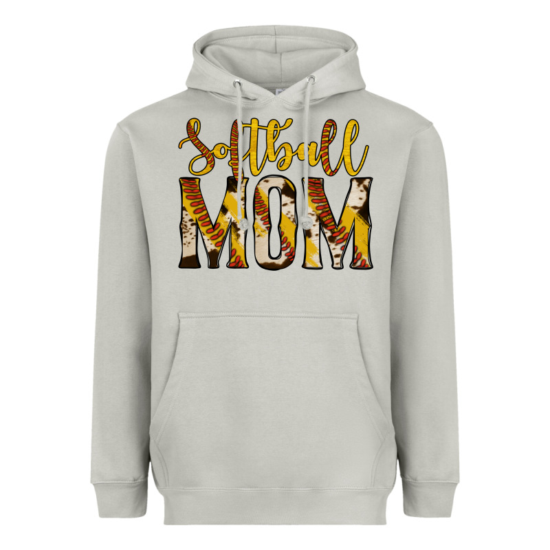 Softball Mom Heavyweight Hoodie by Jasminsmagicworld | Teevron