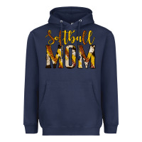 Navy softball mom Heavyweight Hoodie - Jasminsmagicworld