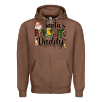 Chestnut santa's favorite daddy Zipper Hoodie - AdoDesignShop