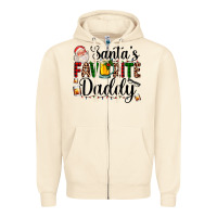 Sandshell santa's favorite daddy Zipper Hoodie - AdoDesignShop