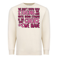 Sandshell breast cancer we don't know how strong we are Premium Sweatshirt - MaliasSmallBusiness