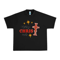 Black merry christmas cross Urban Heavy Tee - RanaPortraitStore