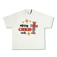 Pistachio merry christmas cross Urban Heavy Tee - RanaPortraitStore