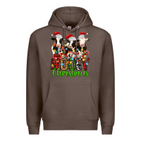 Coffee christmas three cows mooey christmas Premium Hoodie - MaliasSmallBusiness