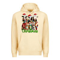 Pina Colada christmas three cows mooey christmas Premium Hoodie - MaliasSmallBusiness