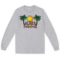 Moon Dust aloha beaches Long Sleeve Tee - CowhideDigitalArt