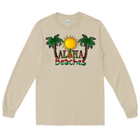Mushroom aloha beaches Long Sleeve Tee - CowhideDigitalArt