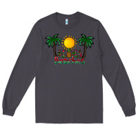 Smoke aloha beaches Long Sleeve Tee - CowhideDigitalArt