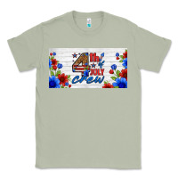 Matcha floral 4th of july crew license plate Classic Tee - HRA Design Shop
