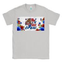 Moon Dust floral 4th of july crew license plate Classic Tee - HRA Design Shop