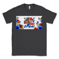 Smoke floral 4th of july crew license plate Classic Tee - HRA Design Shop