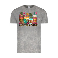 Cafecito Y Chisme Coffee Cups Vintage Tee | Teevron