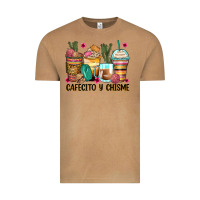 Vintage Camel cafecito y chisme coffee cups Vintage Tee - Zillion Design Studio