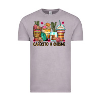 Vintage Zinc cafecito y chisme coffee cups Vintage Tee - Zillion Design Studio