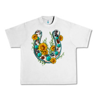 Lunar Rock cowhide sunflower horseshoe Urban Heavy Tee - Zillion Design Studio