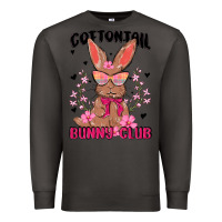 Smoke cottontail bunny club Premium Sweatshirt - MaliasSmallBusiness