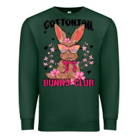 Sports Green cottontail bunny club Premium Sweatshirt - MaliasSmallBusiness