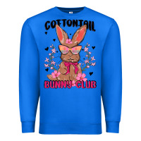 True Royal cottontail bunny club Premium Sweatshirt - MaliasSmallBusiness