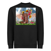 Black christian western Heavyweight Sweatshirt - Zillion Design Studio