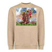Mushroom christian western Heavyweight Sweatshirt - Zillion Design Studio