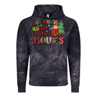 Cloud Black hot cocoa and christmas movies Vintage Hoodie - Zillion Design Studio