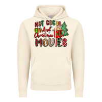 Vintage Artic hot cocoa and christmas movies Vintage Hoodie - Zillion Design Studio
