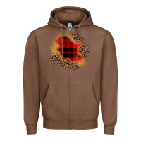 Chestnut christmas patch Zipper Hoodie - JahusDesignShop